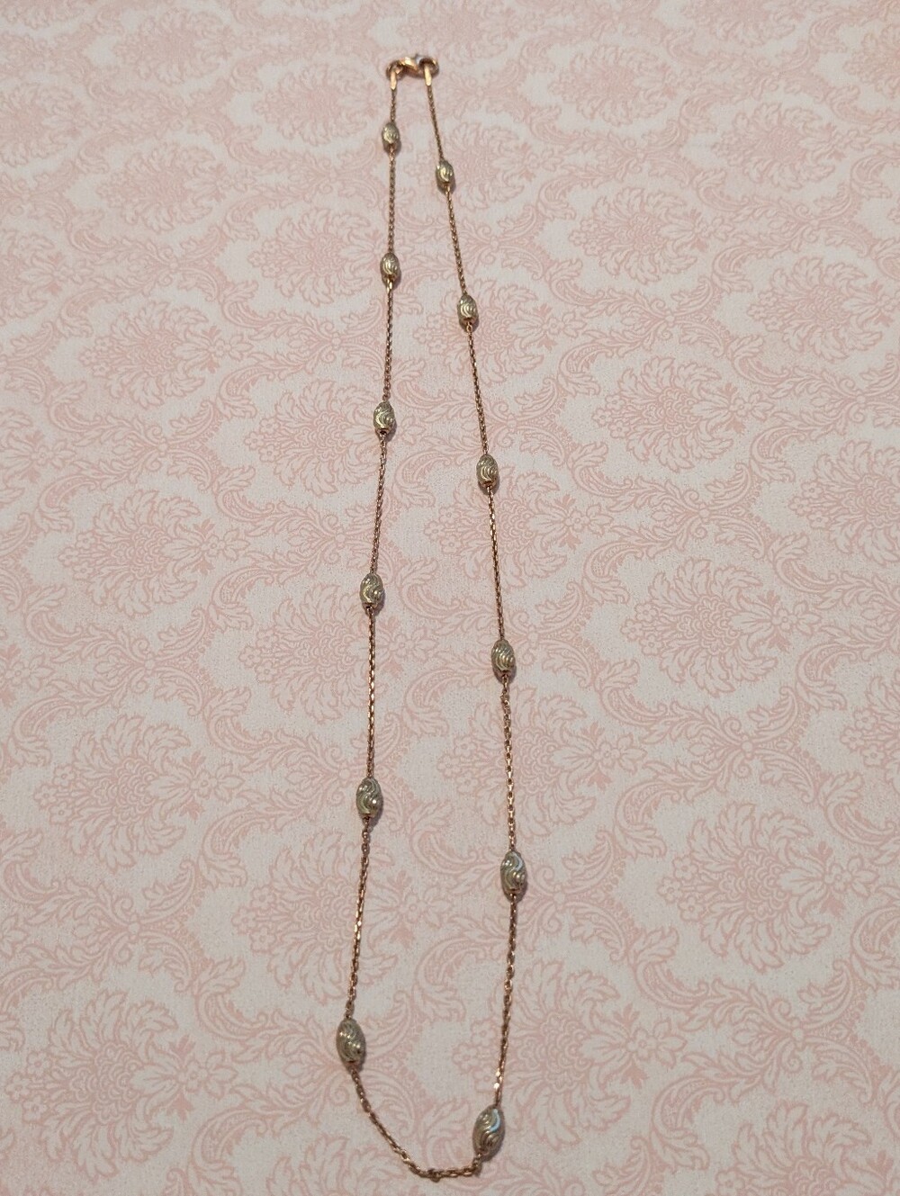 NWOT Rose Gold Vermeil Necklace
